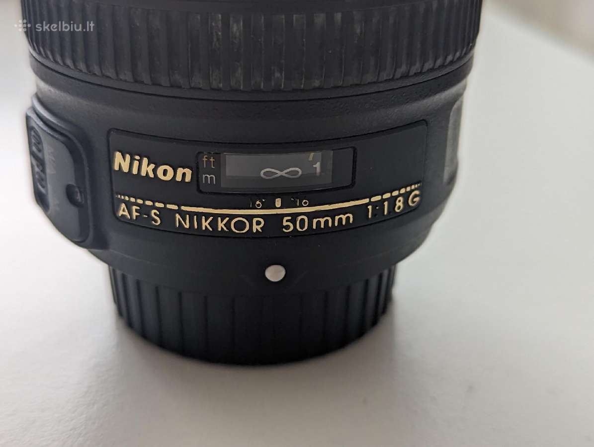 Nikon Af-s Nikkor 50mm f/1.8g - nuotraukos Nr. 2