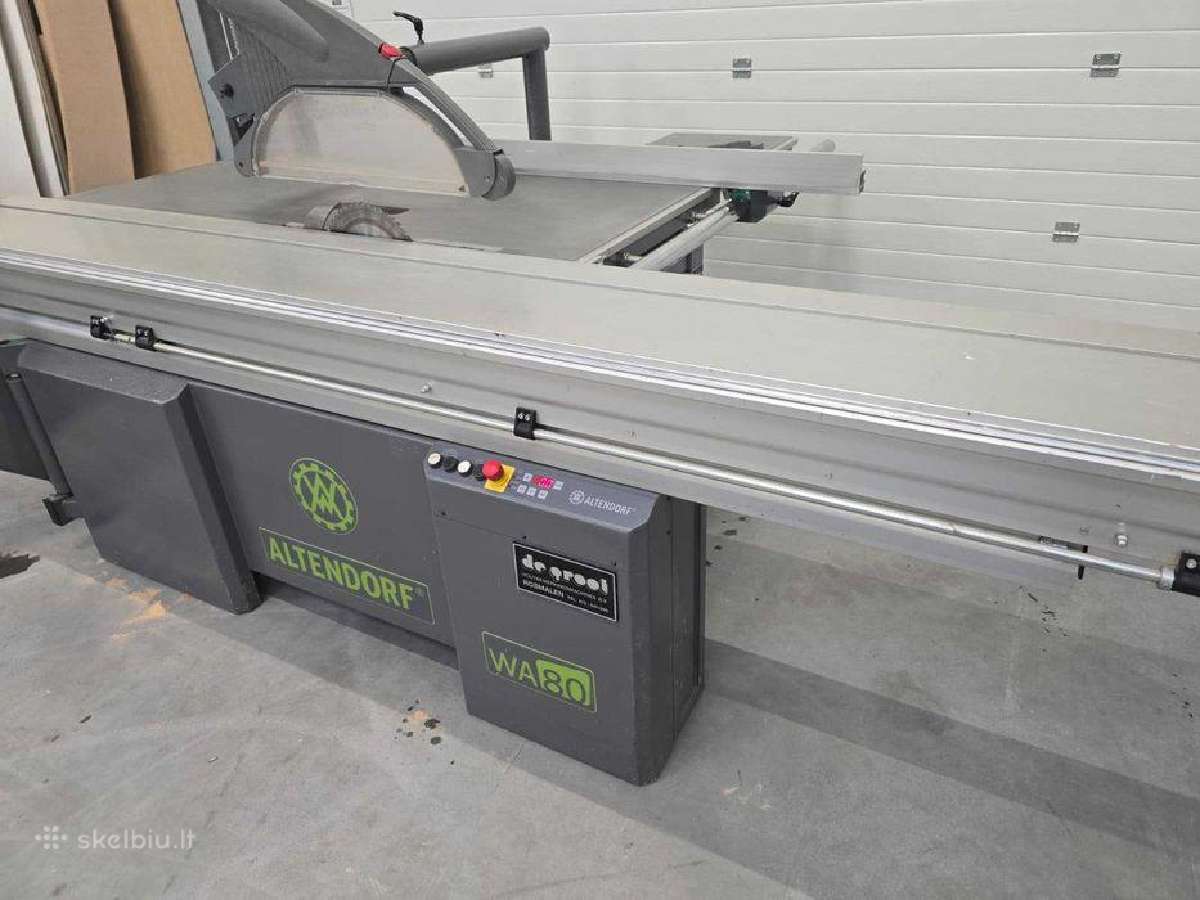 Formatinio pjovimo staklės Altendorf Wa80 - nuotraukos Nr. 4