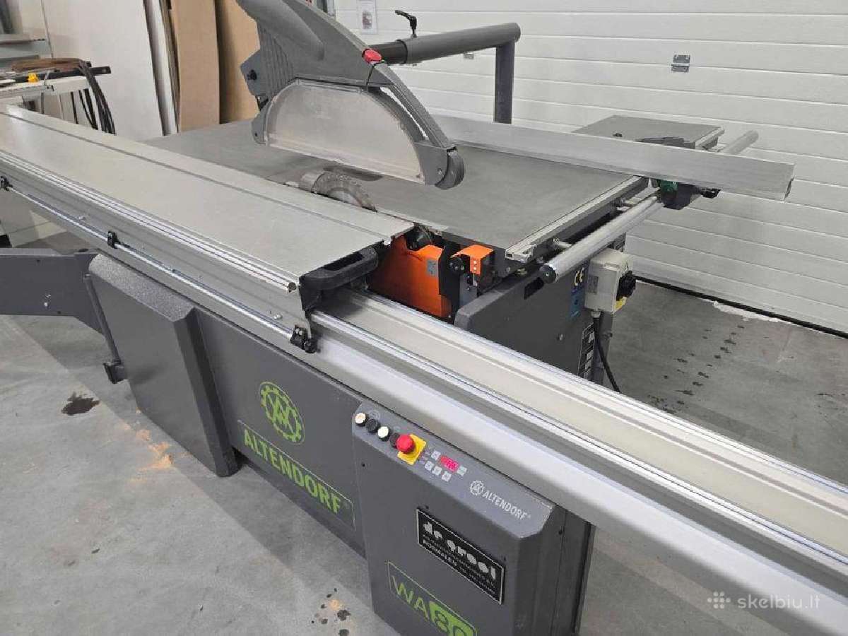 Formatinio pjovimo staklės Altendorf Wa80 - nuotraukos Nr. 7