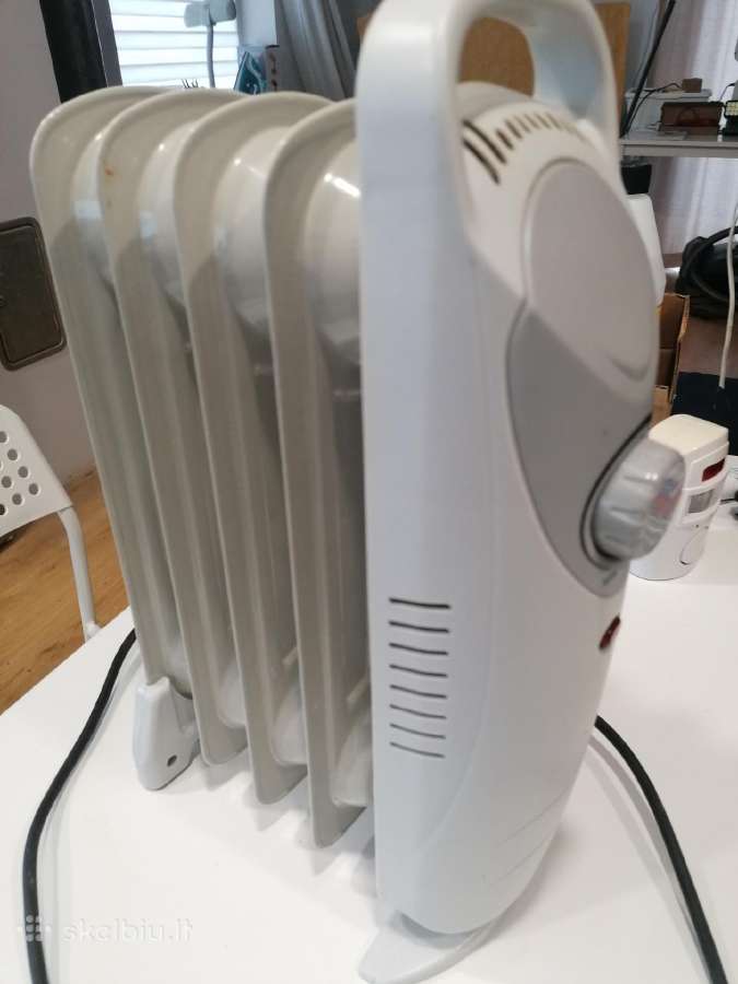 Mažas tepalinis radiatorius, šildytuvas, 0,7kw - nuotraukos Nr. 5
