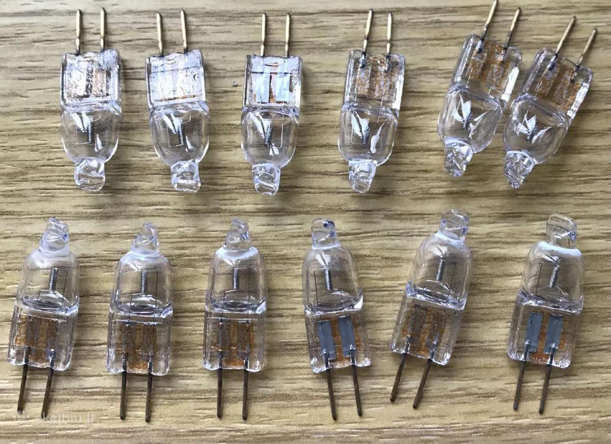Osram G4 halogeninė lempute. 12v, 20w. 12vnt.