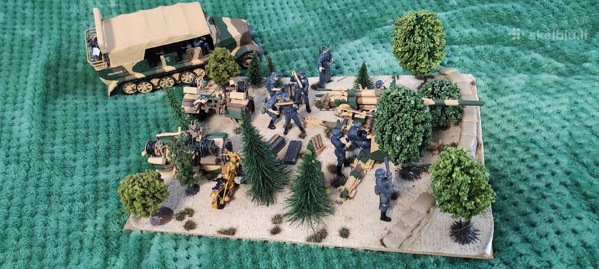 1:35 Diorama 1:35 Tanku modeliu Vermachtas - nuotraukos Nr. 4