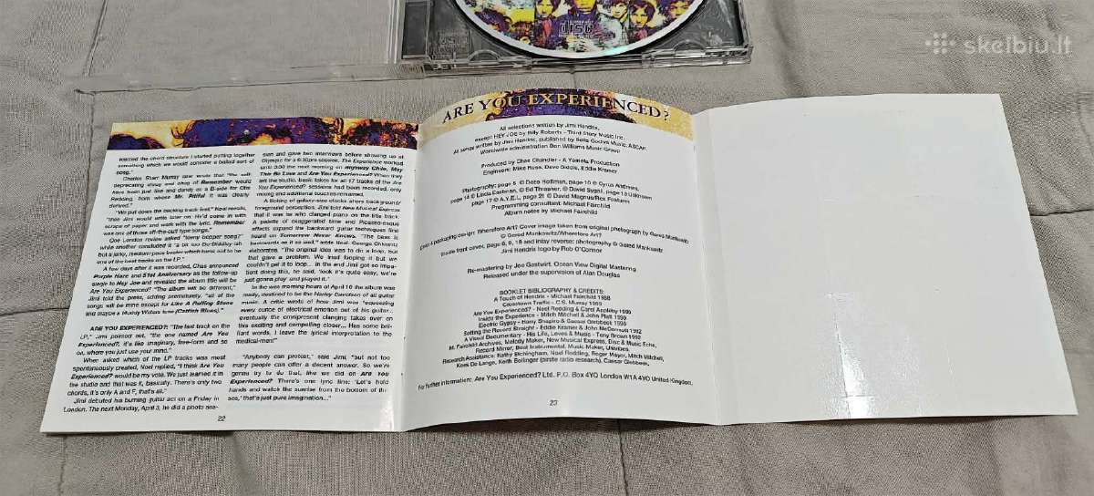 Jimi Hendrix Experience – Are You Experienced - nuotraukos Nr. 3