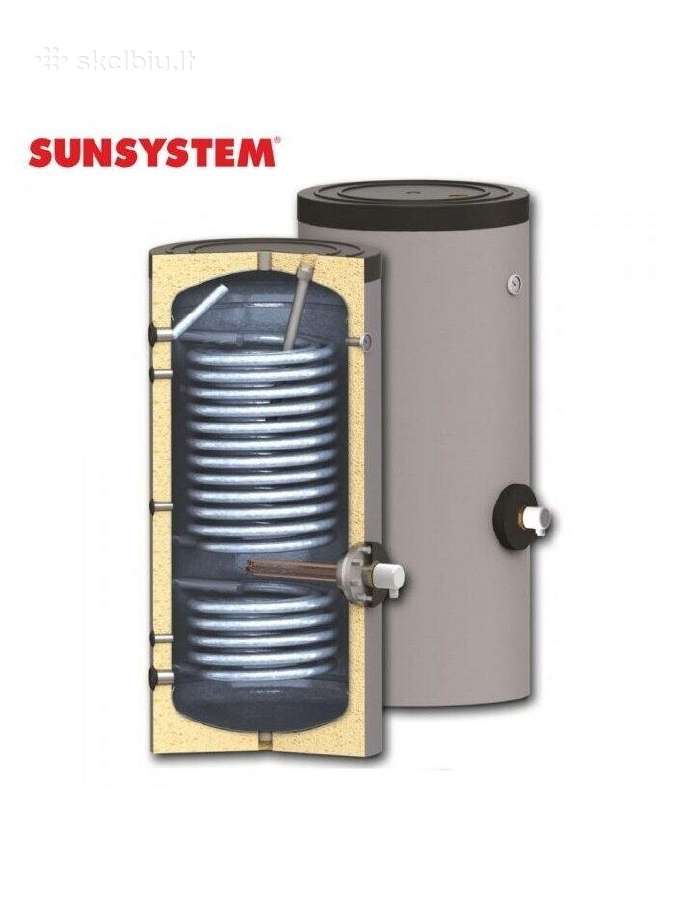 400 l Sunsystem boileris šilumos siurbliams Swp2n