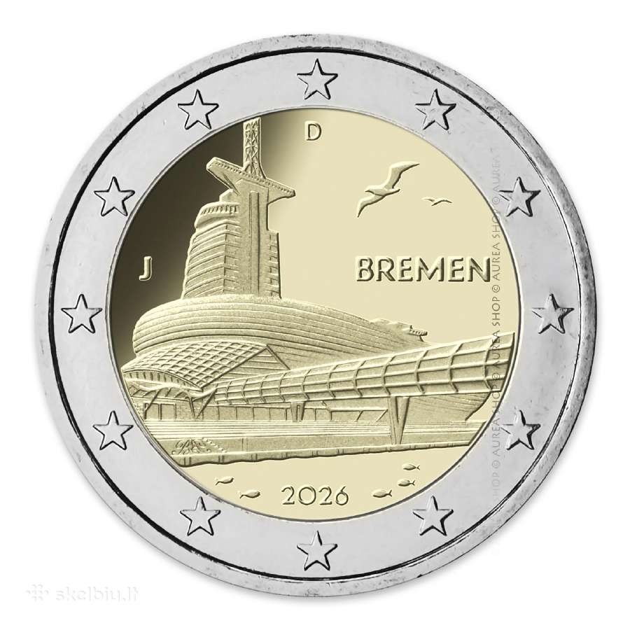 Vokietijos 2€ monetos 2026!