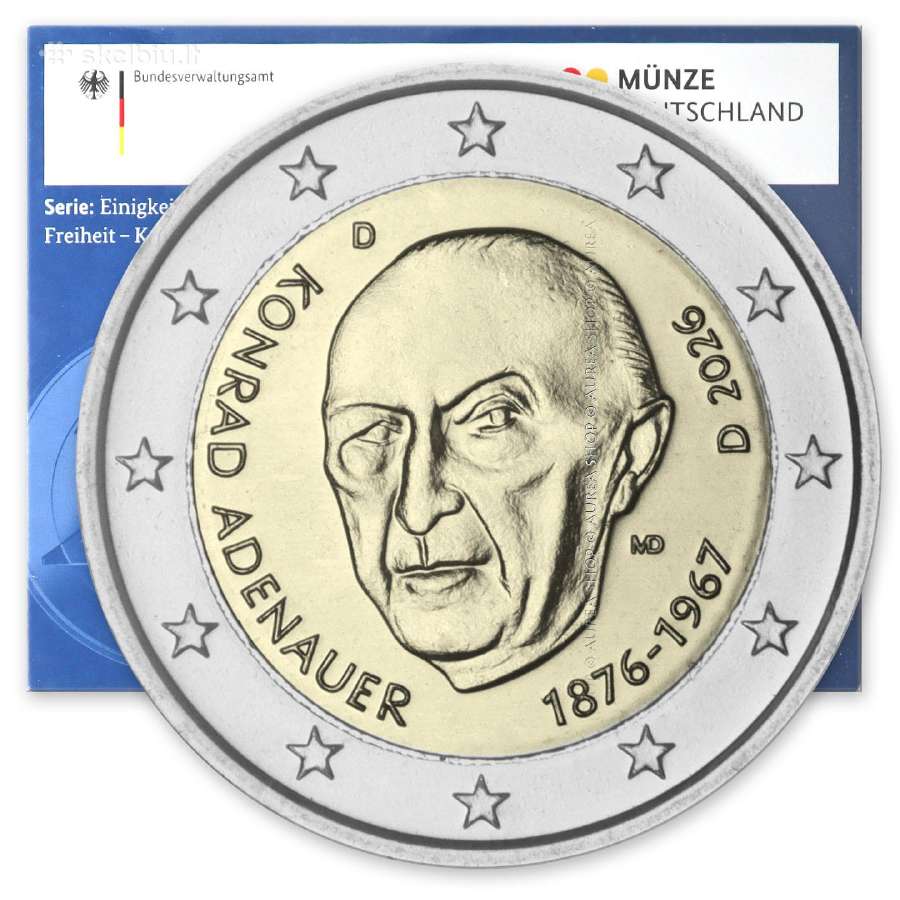 Vokietijos 2€ monetos 2026! - nuotraukos Nr. 5