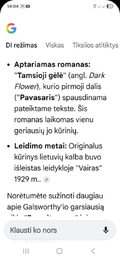 Tamsi gėlė - nuotraukos Nr. 4