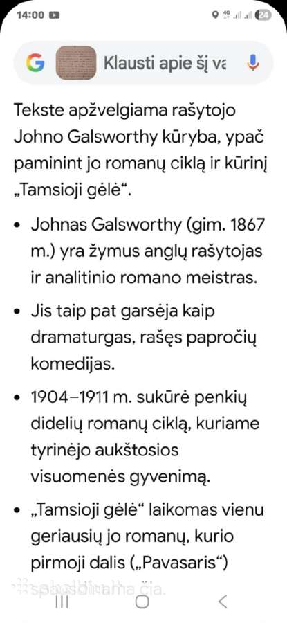 Tamsi gėlė - nuotraukos Nr. 5
