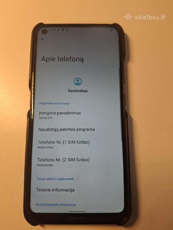 5nokia 5.4 telefonas - nuotraukos Nr. 3