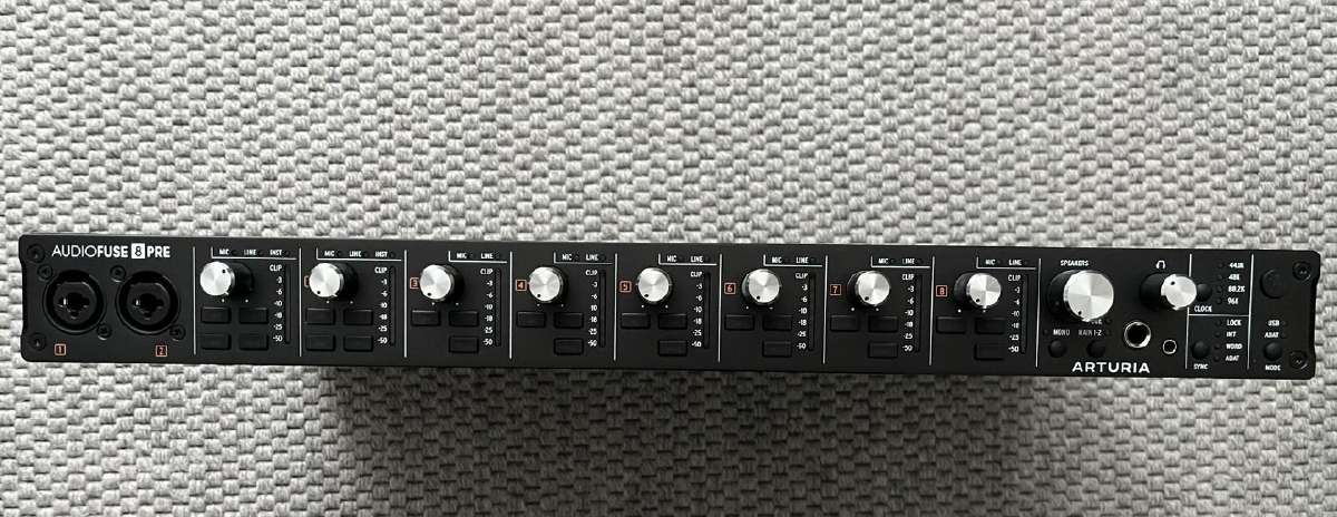 Arturia audiofuse 8pre