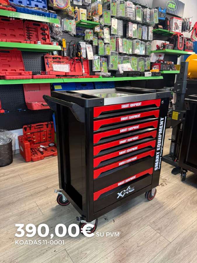 Įrankių vežimėliai dirbtuvėms ir servisui nuo 289€ - nuotraukos Nr. 3