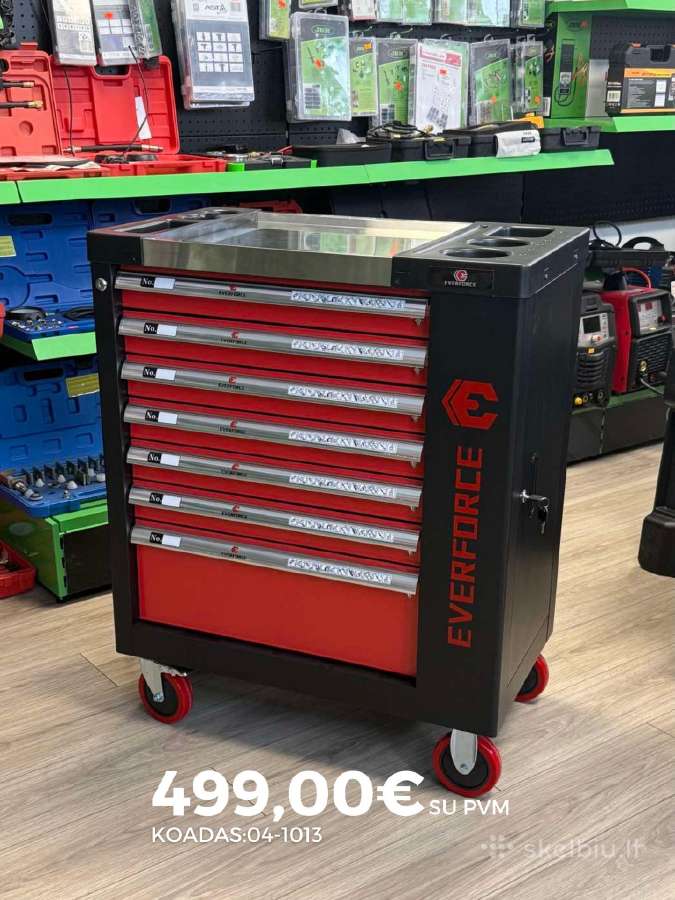 Įrankių vežimėliai dirbtuvėms ir servisui nuo 289€ - nuotraukos Nr. 6
