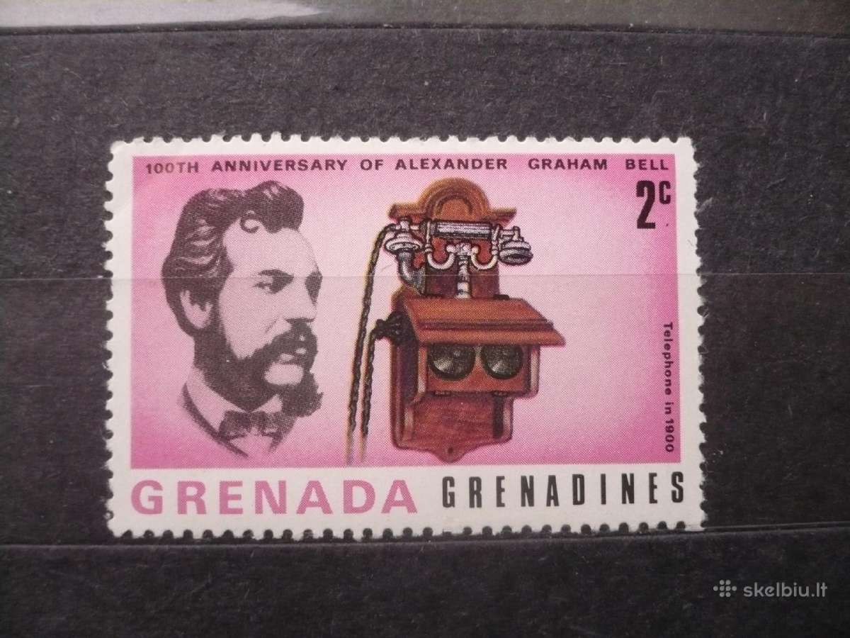 1977 m. Pirmojo telefono ryšio perdavimo 100-osios