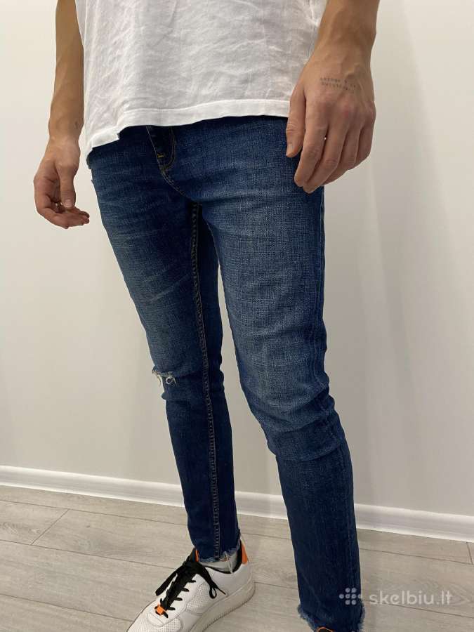 Džinsai iš „bershka“. Dydis: 42. Gera būklė. - nuotraukos Nr. 2