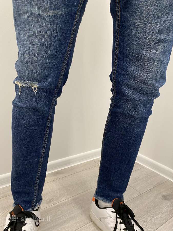 Džinsai iš „bershka“. Dydis: 42. Gera būklė. - nuotraukos Nr. 3