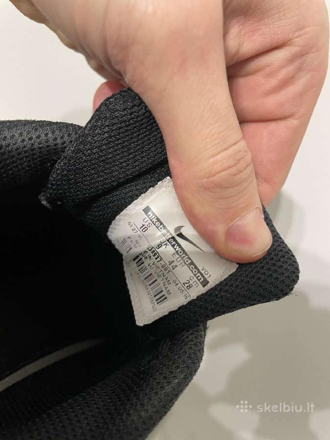 Juodi Nike laisvalaikio sportbačiai - nuotraukos Nr. 8