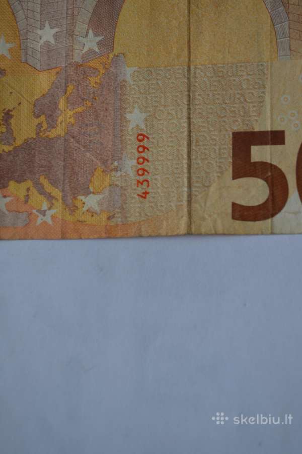 50 Euru grazus numeriukas 439999