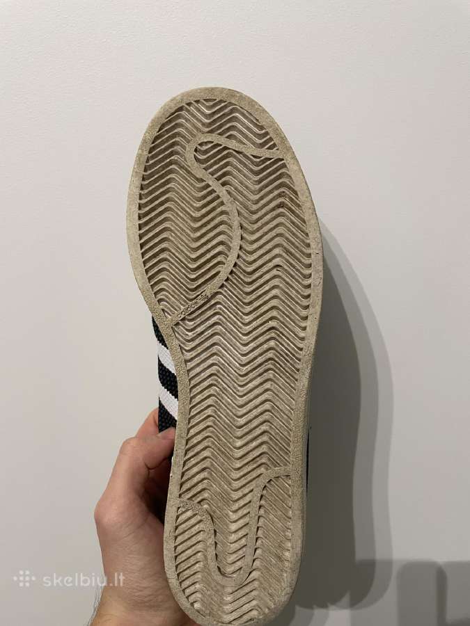 Juodi adidas "Superstar" laisvalaikio sportbačiai - nuotraukos Nr. 11