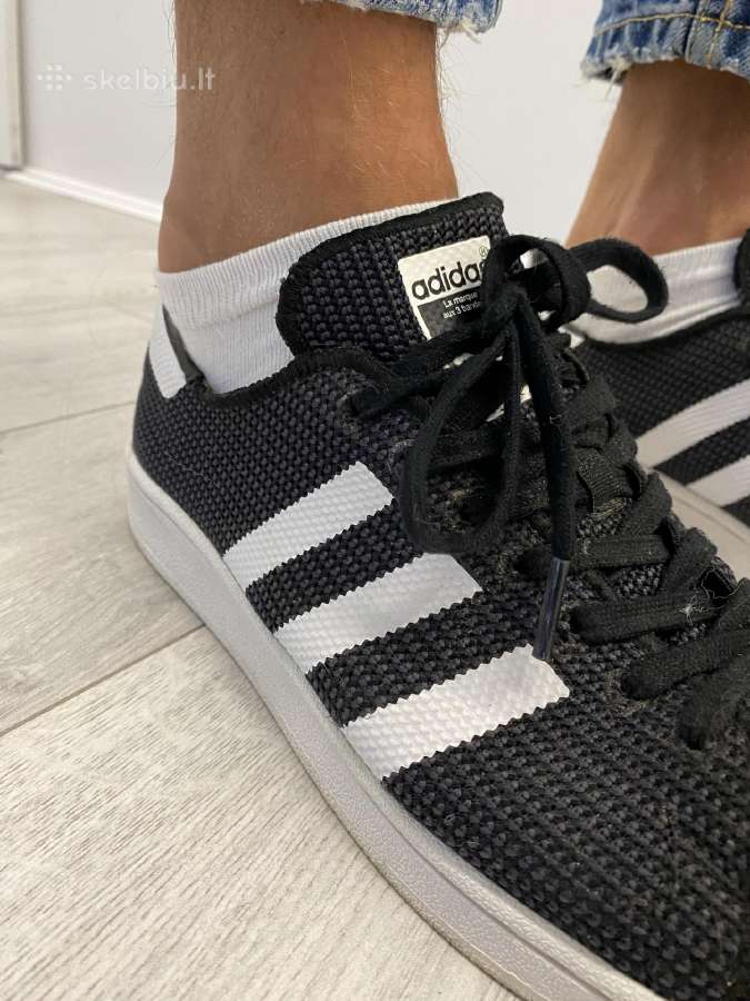 Juodi adidas "Superstar" laisvalaikio sportbačiai - nuotraukos Nr. 2