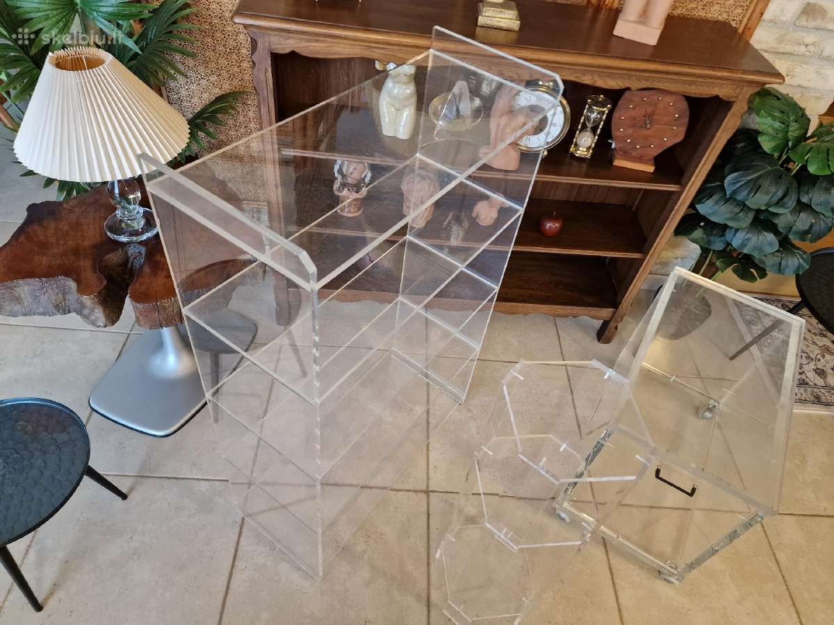 Vintažiniai mid century poliakrilo baldai - nuotraukos Nr. 31