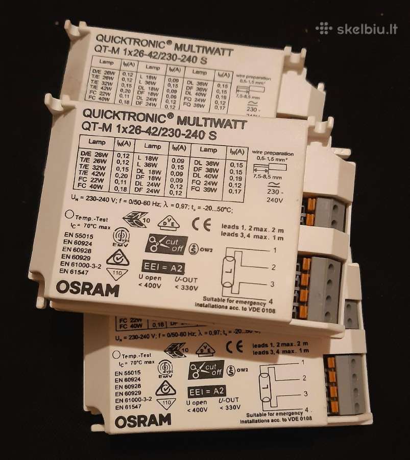 Osram elektroninis balastas