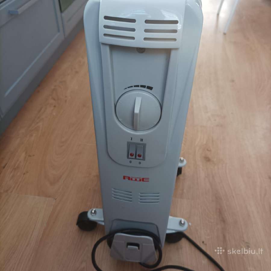 Mažas tepalinis radiatorius, šildytuvas, 0,7kw - nuotraukos Nr. 7