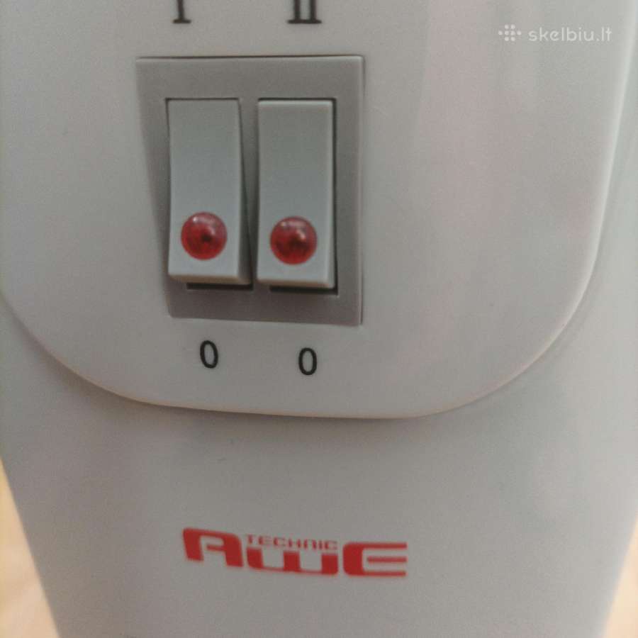 Mažas tepalinis radiatorius, šildytuvas, 0,7kw - nuotraukos Nr. 9