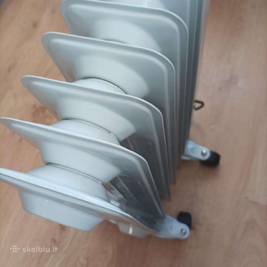 Mažas tepalinis radiatorius, šildytuvas, 0,7kw - nuotraukos Nr. 10