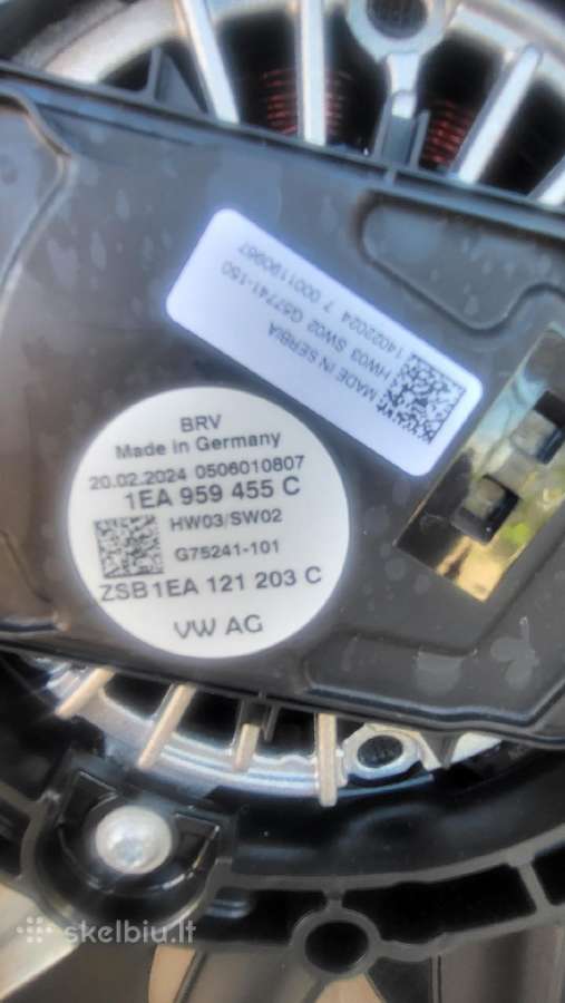 Volkswagen Id3, Id4, Id5 dalys - nuotraukos Nr. 9