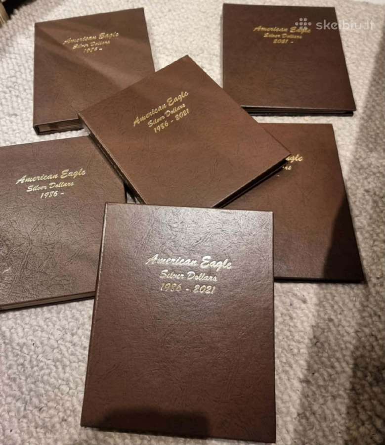 American Silver eagle 1986-2026 albumas