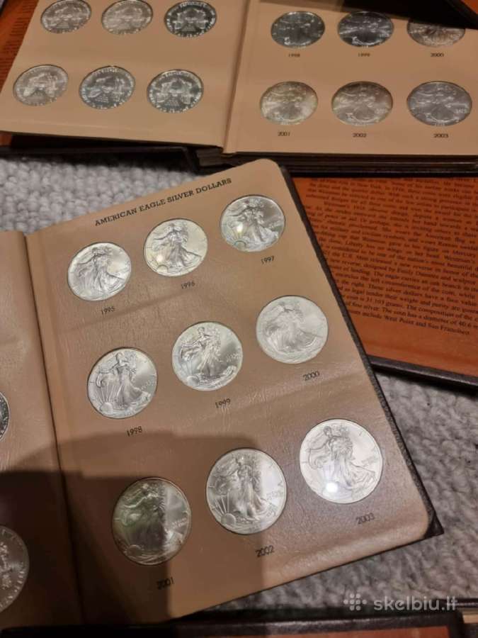 American Silver eagle 1986-2026 albumas - nuotraukos Nr. 3
