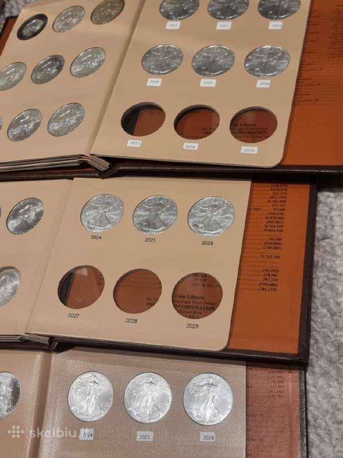 American Silver eagle 1986-2026 albumas - nuotraukos Nr. 4
