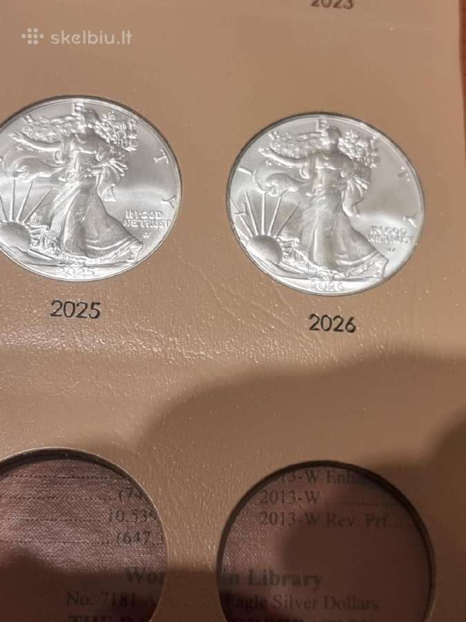 American Silver eagle 1986-2026 albumas - nuotraukos Nr. 5