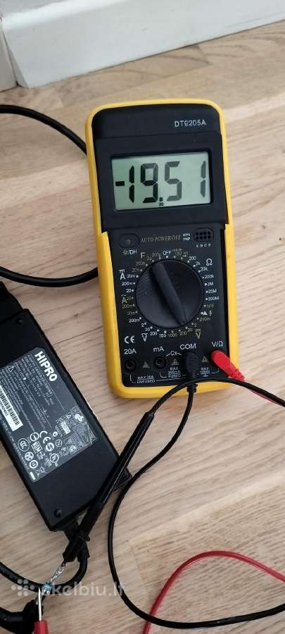Hipro Maitinimo šaltinis 19 V, 4,74 A, 90w - nuotraukos Nr. 2