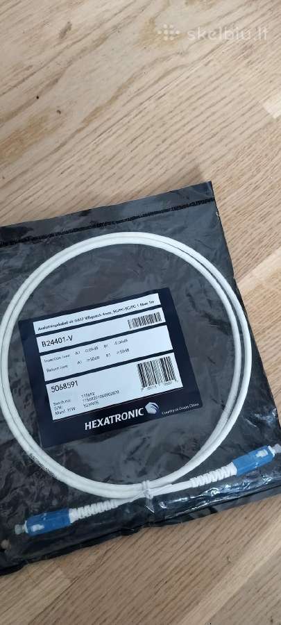Hexatronic Sc/pc-sc/pc šviesolaidinis kabelis 1m