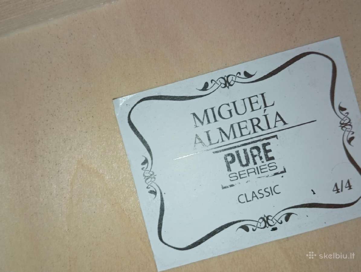Miguel Almeria Gitara - nuotraukos Nr. 2