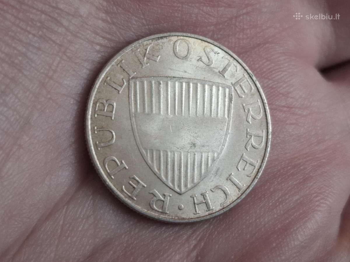 Austrija 10 šilingų 1972 sidabras - nuotraukos Nr. 2