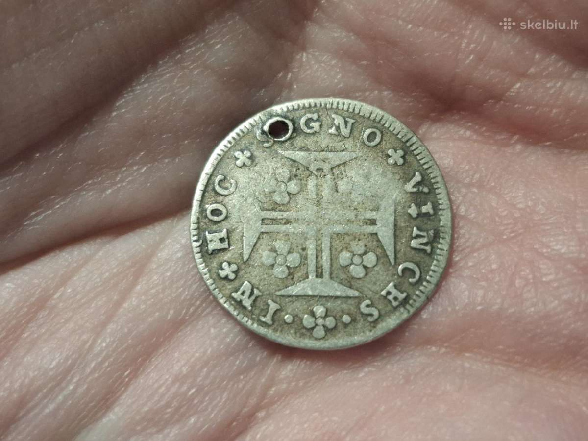 Azorai 75 reis 1795 sidabras - nuotraukos Nr. 2