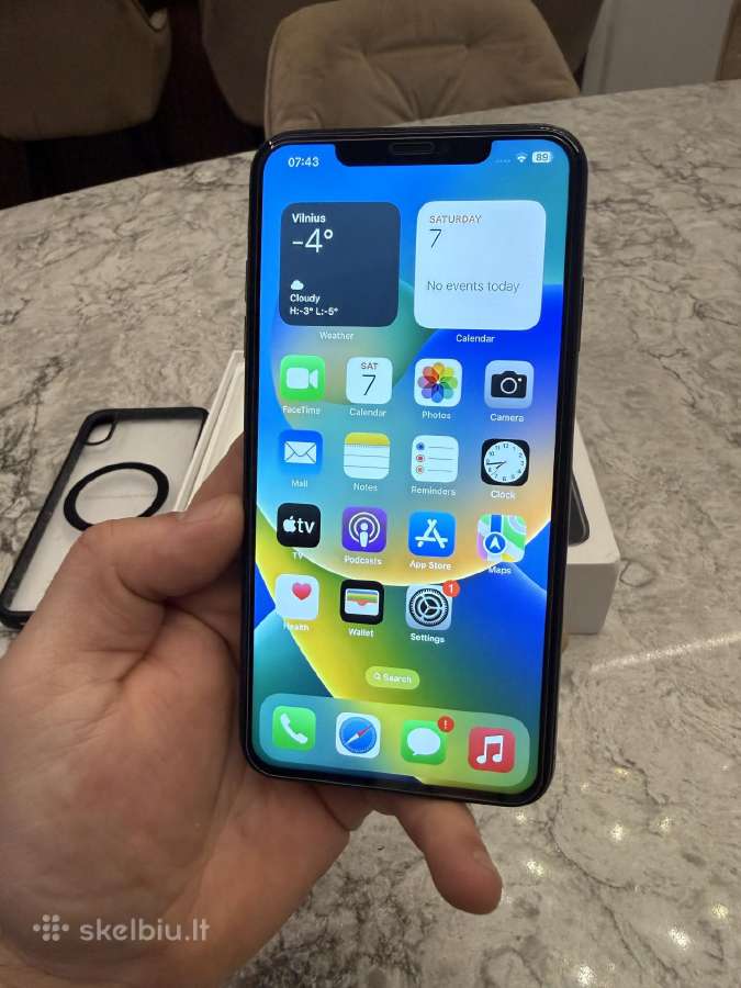 iPhone XS Max, 64gb 84% - nuotraukos Nr. 2