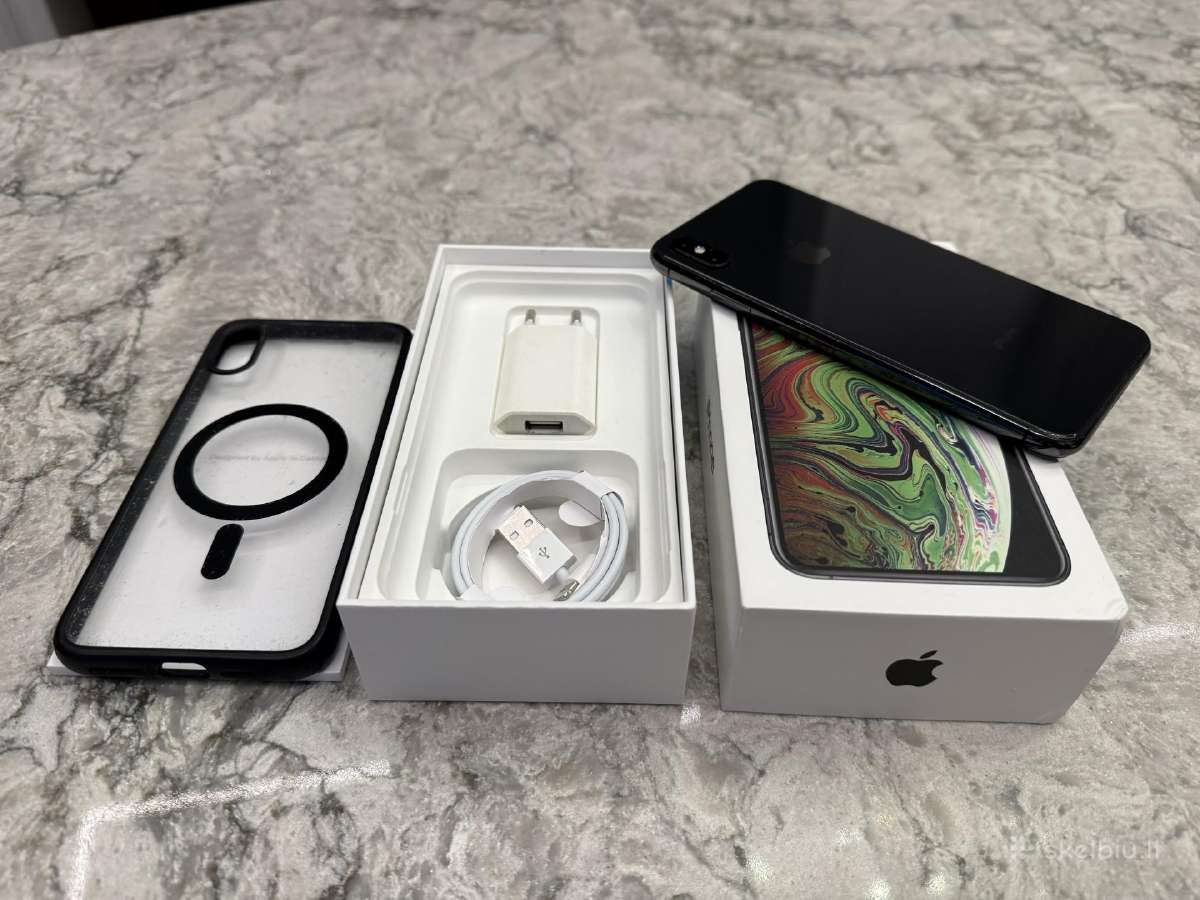 iPhone XS Max, 64gb 84% - nuotraukos Nr. 11