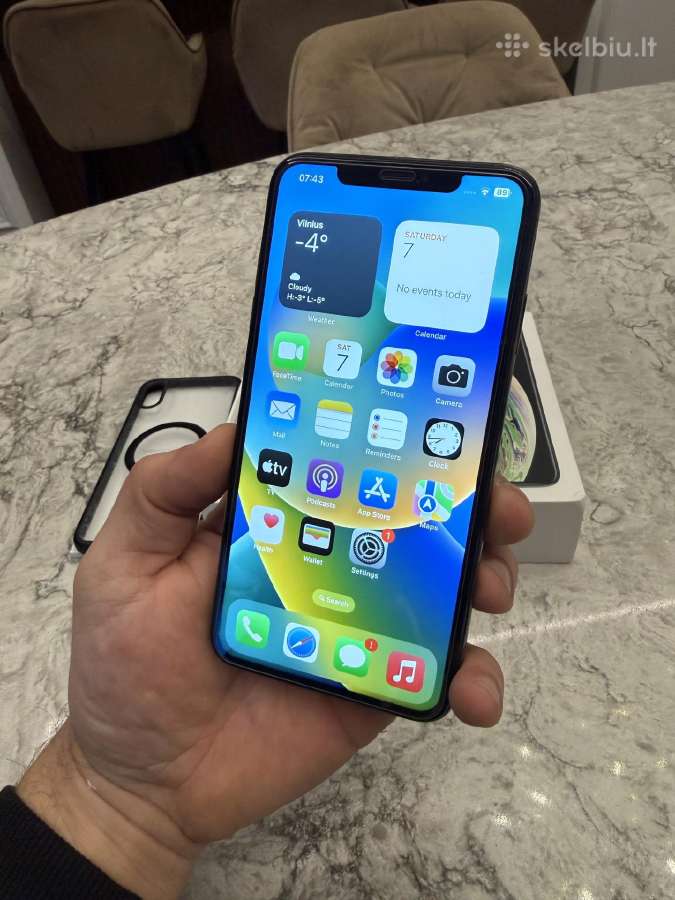 iPhone XS Max, 64gb 84% - nuotraukos Nr. 12
