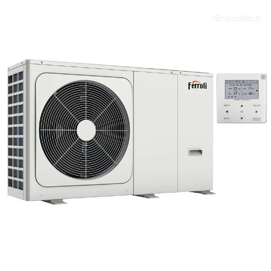 Šilumos siurbliai oras vanduo 16kw