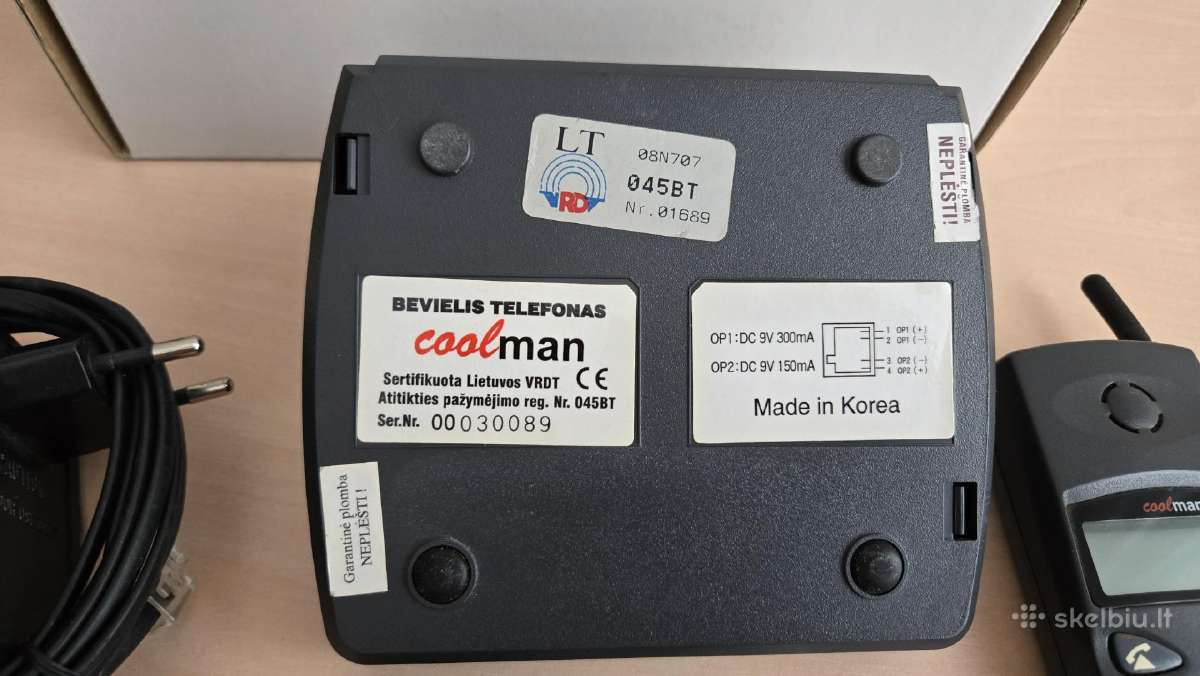 Bevielis telefonas Coolman - nuotraukos Nr. 7
