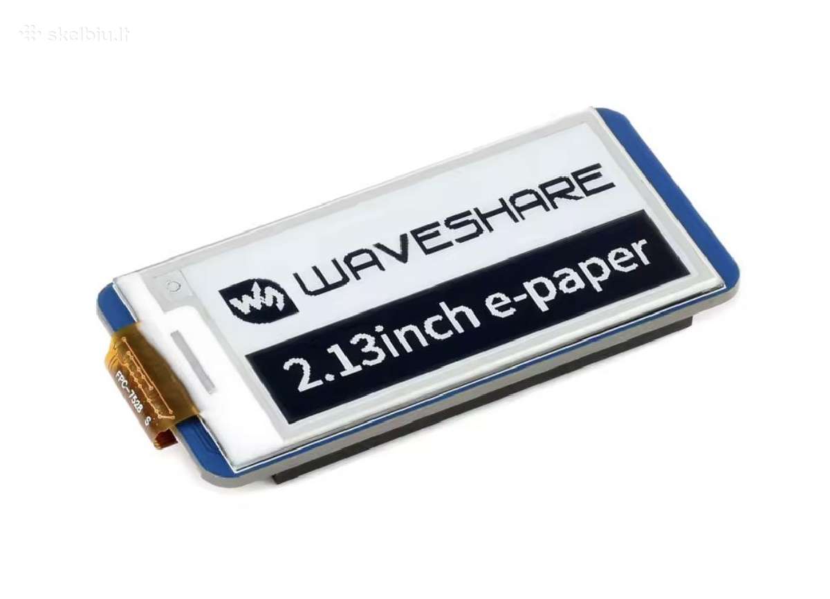 Waveshare 2.13inch E-paper E-ink ekranas