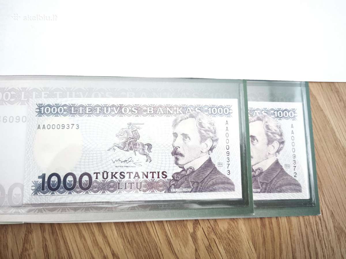 Lietuva 1000 1991m