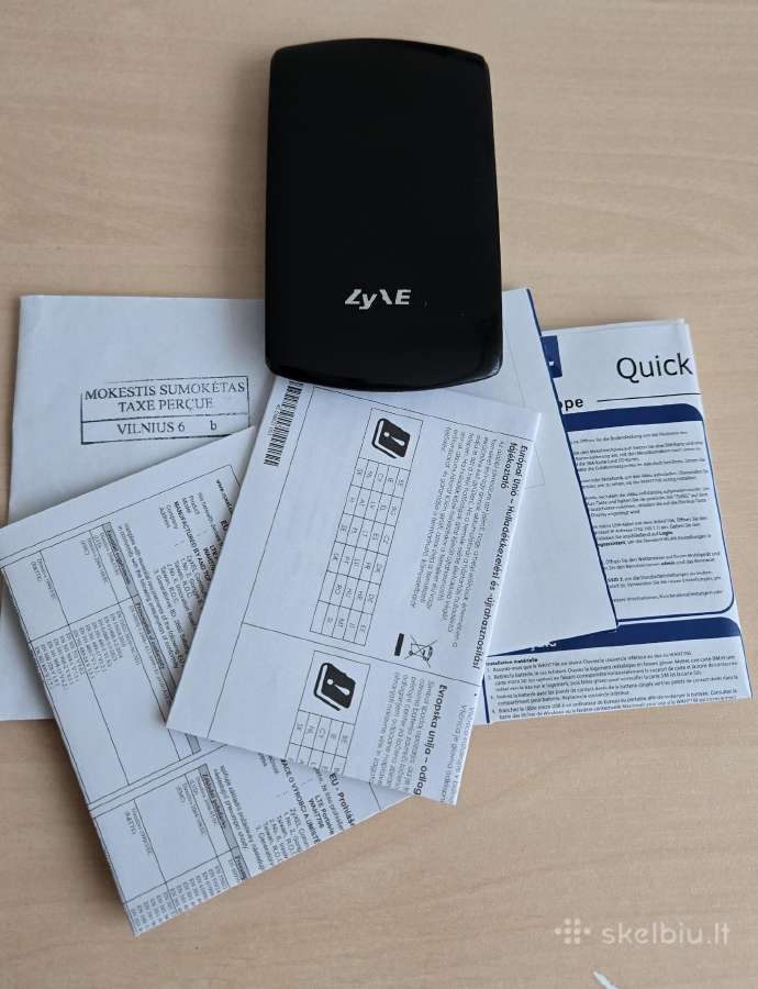 Zyxel Wah7706 Lte mobilus router - nuotraukos Nr. 7