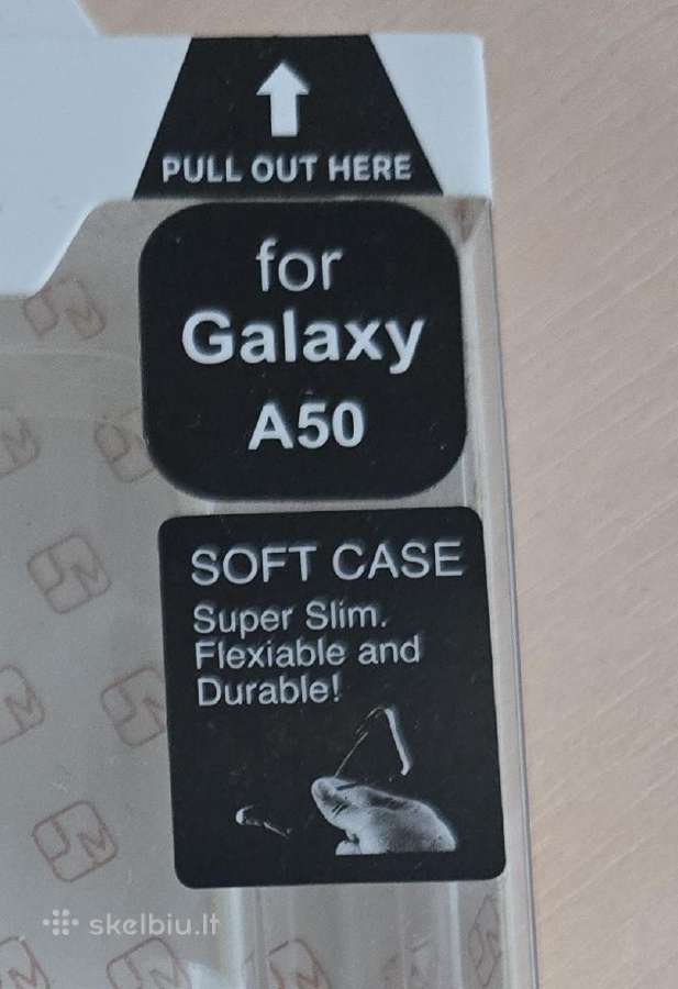 Samsung Galaxy A50 dėklas bespalvis - nuotraukos Nr. 2