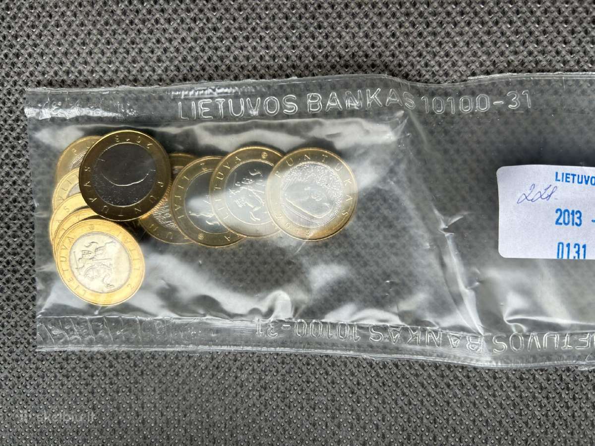10 vnt. po 2 litus Puntukas 2013 m.