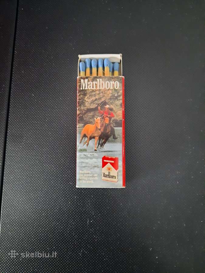 Degtukų dėžutė Marlboro - nuotraukos Nr. 2