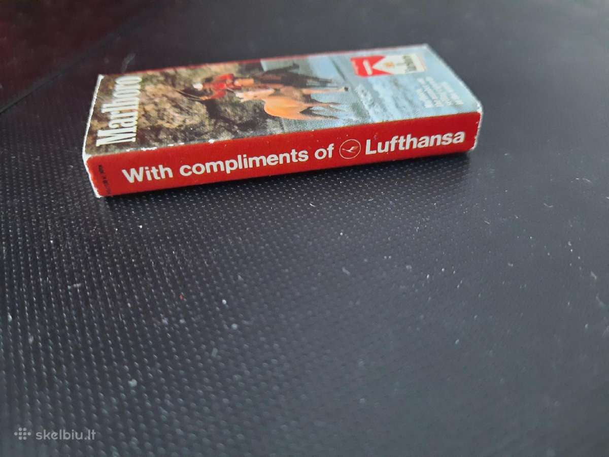Degtukų dėžutė Marlboro - nuotraukos Nr. 4